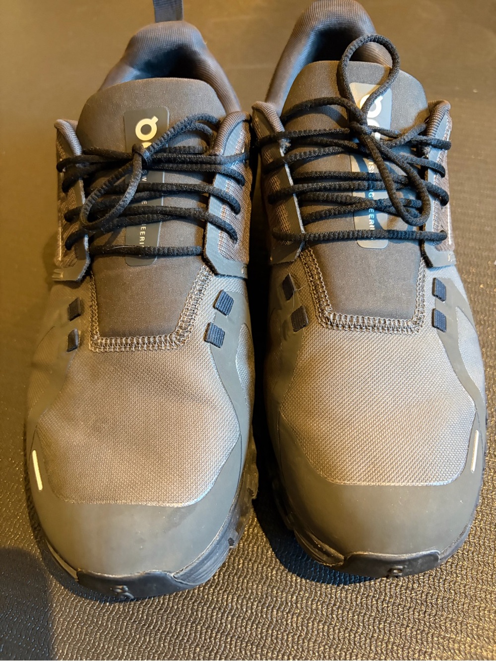 On Running Men's Trail Sneakers — Black